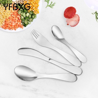 Online shopping best material FDA LFGB approved christmas gift children cutlery set