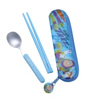 Chopsticks And Spoon Set kids  Cutlery Gift Set For Travel