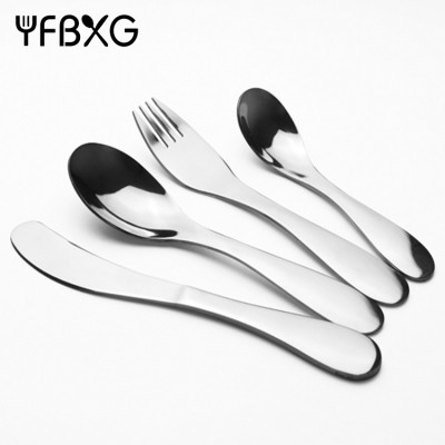 baby best love western kids baby cutlery set stainless steel