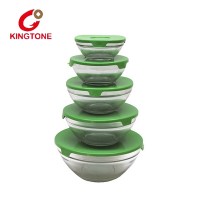 Food fresh glass container 5set bowl OEM tableware