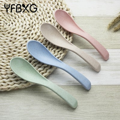 Eco-friendly good smell biodegradable 4pcs spoon set